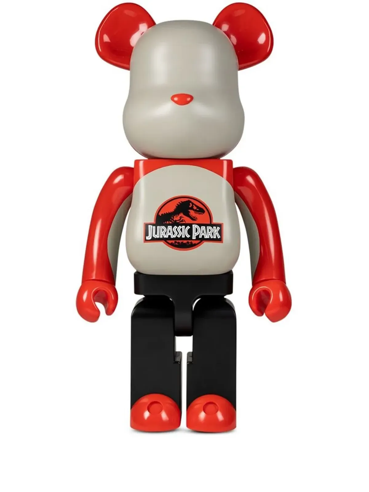 MEDICOM TOY x Jurassic Park BE@RBRICK フィギュア - レッド - 画像1