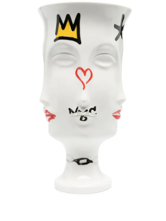 Jonathan Adler Jonathan Adler Dora Maar graffiti-print花瓶の商品画像