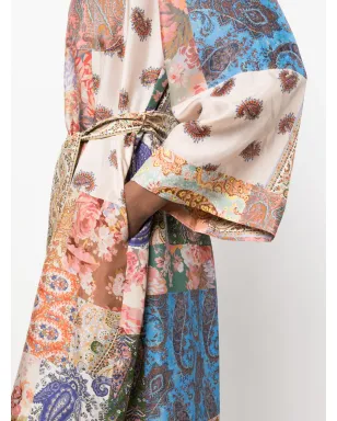 ZIMMERMANN ペイズリープリント シルク シャツドレス - サムネイル5