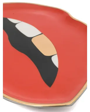 Jonathan Adler リップモチーフ磁器トレイ - サムネイル4
