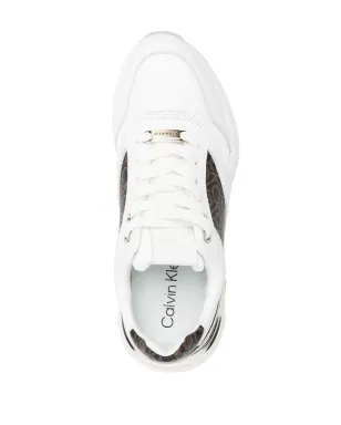 Calvin Klein ロゴプリント ロー・トップスニーカー - サムネイル4