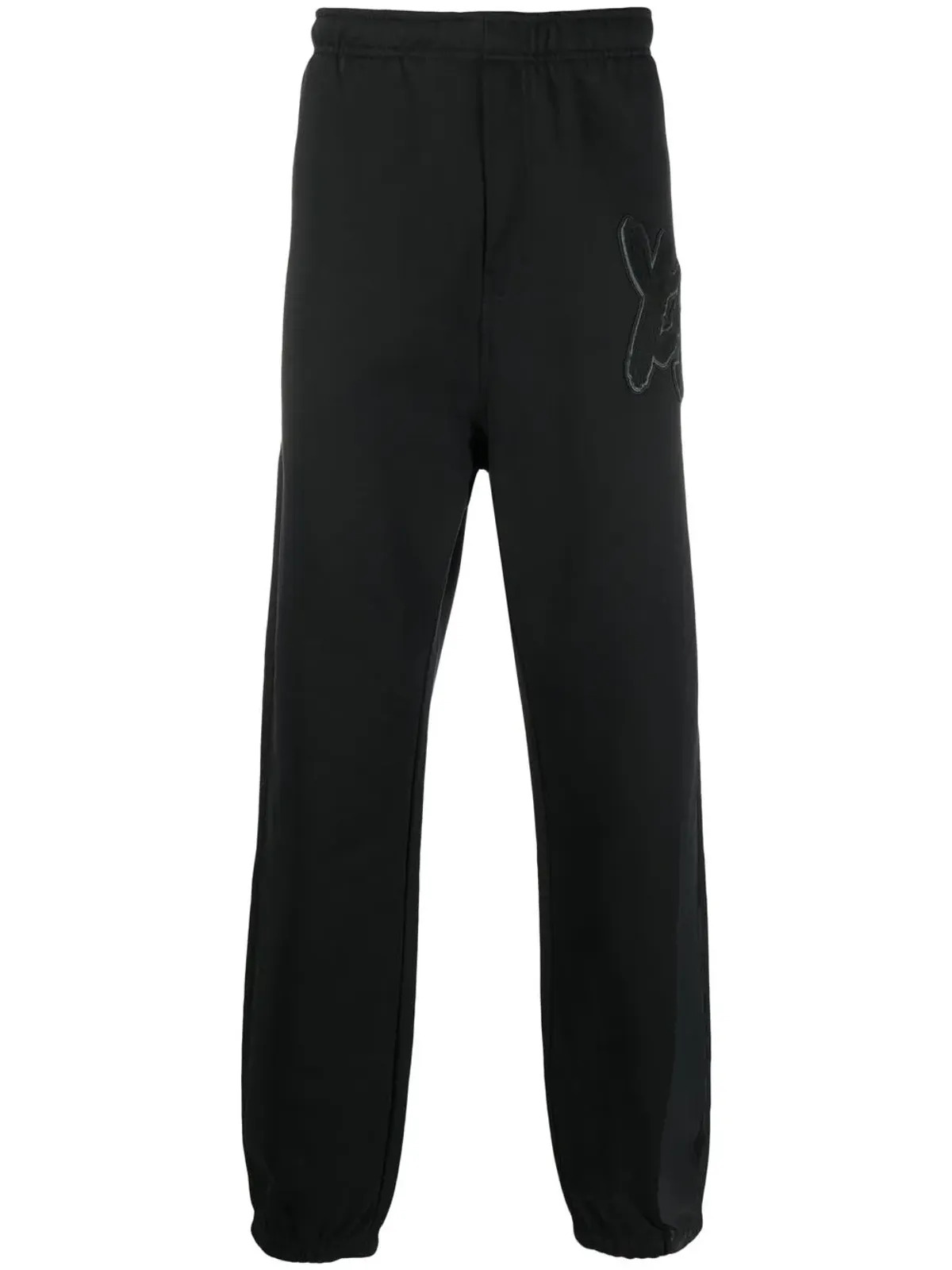 Y-3 アップリケ ロゴ トラックパンツ - 画像1
