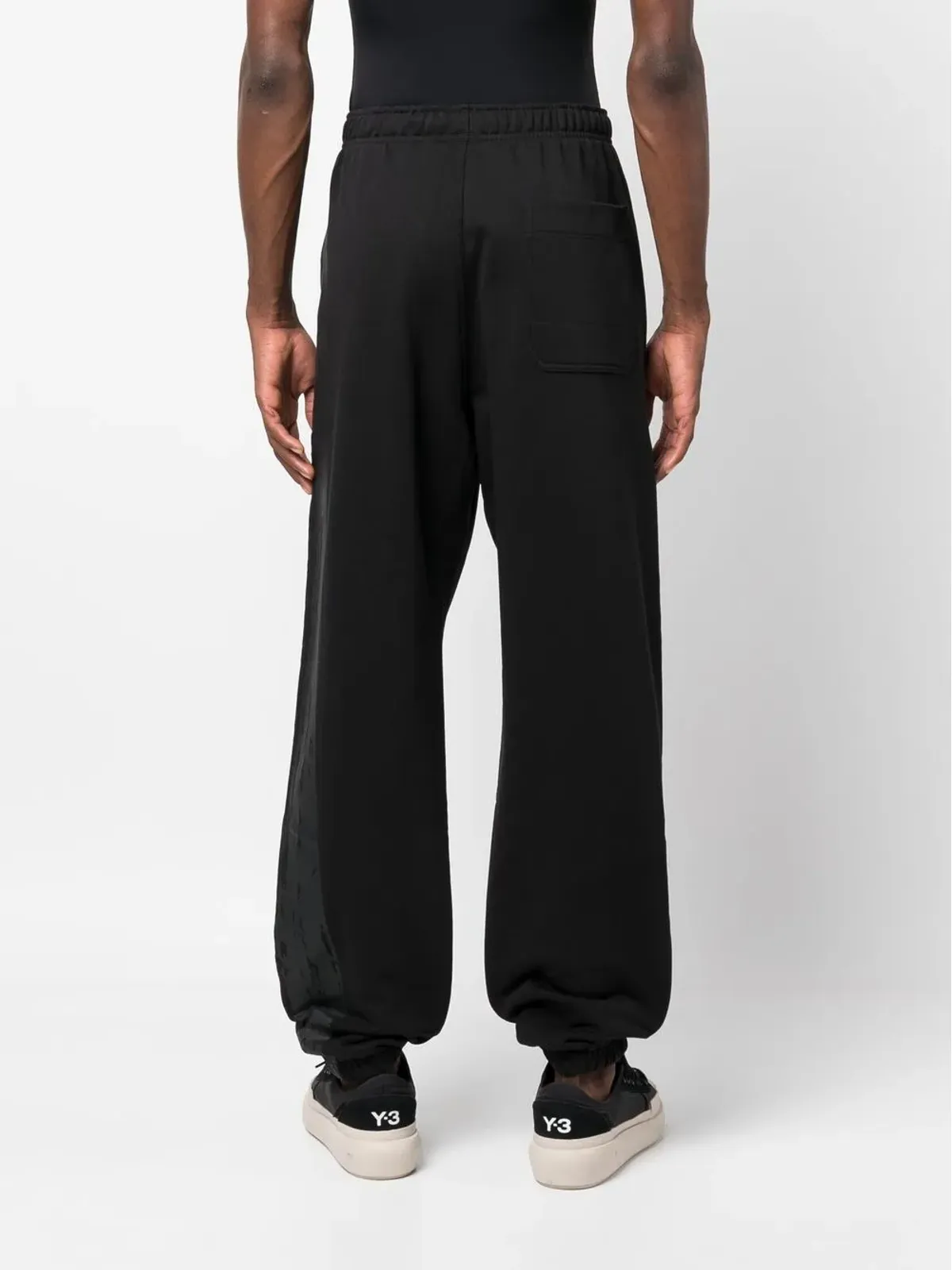 Y-3 アップリケ ロゴ トラックパンツ - 画像4