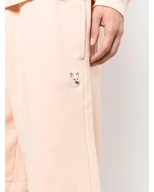 Maison Kitsuné フォックスパッチ コットンショーツ - オレンジ - サムネイル5
