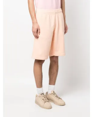 Maison Kitsuné フォックスパッチ コットンショーツ - オレンジ - サムネイル3