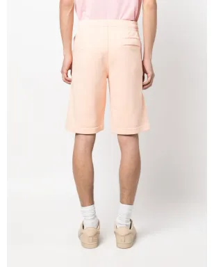 Maison Kitsuné フォックスパッチ コットンショーツ - オレンジ - サムネイル4