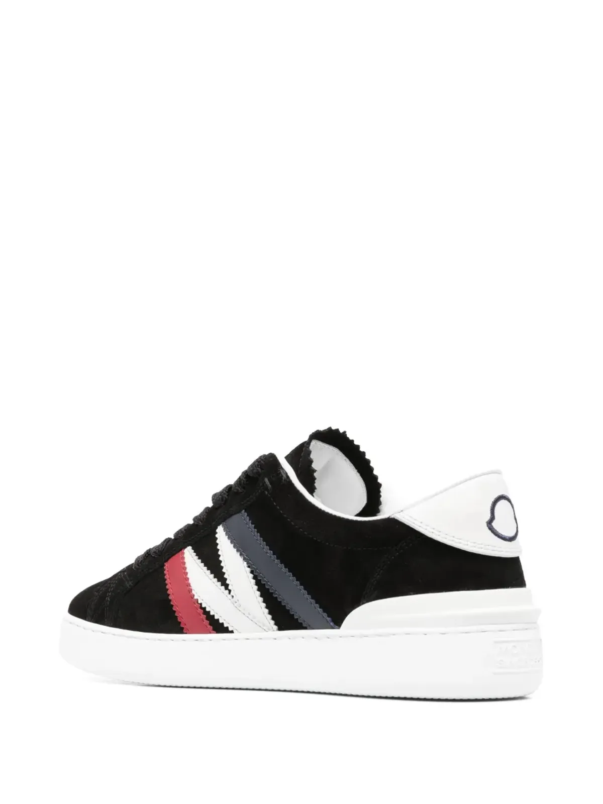 Moncler モナコ ロー・トップスニーカー ブラック - 画像3