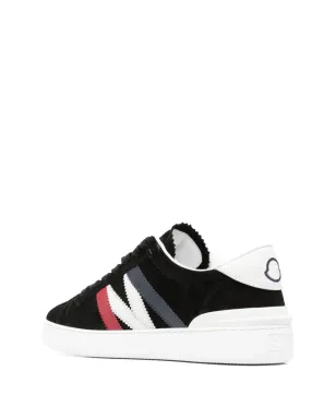 Moncler モナコ ロー・トップスニーカー ブラック - サムネイル3