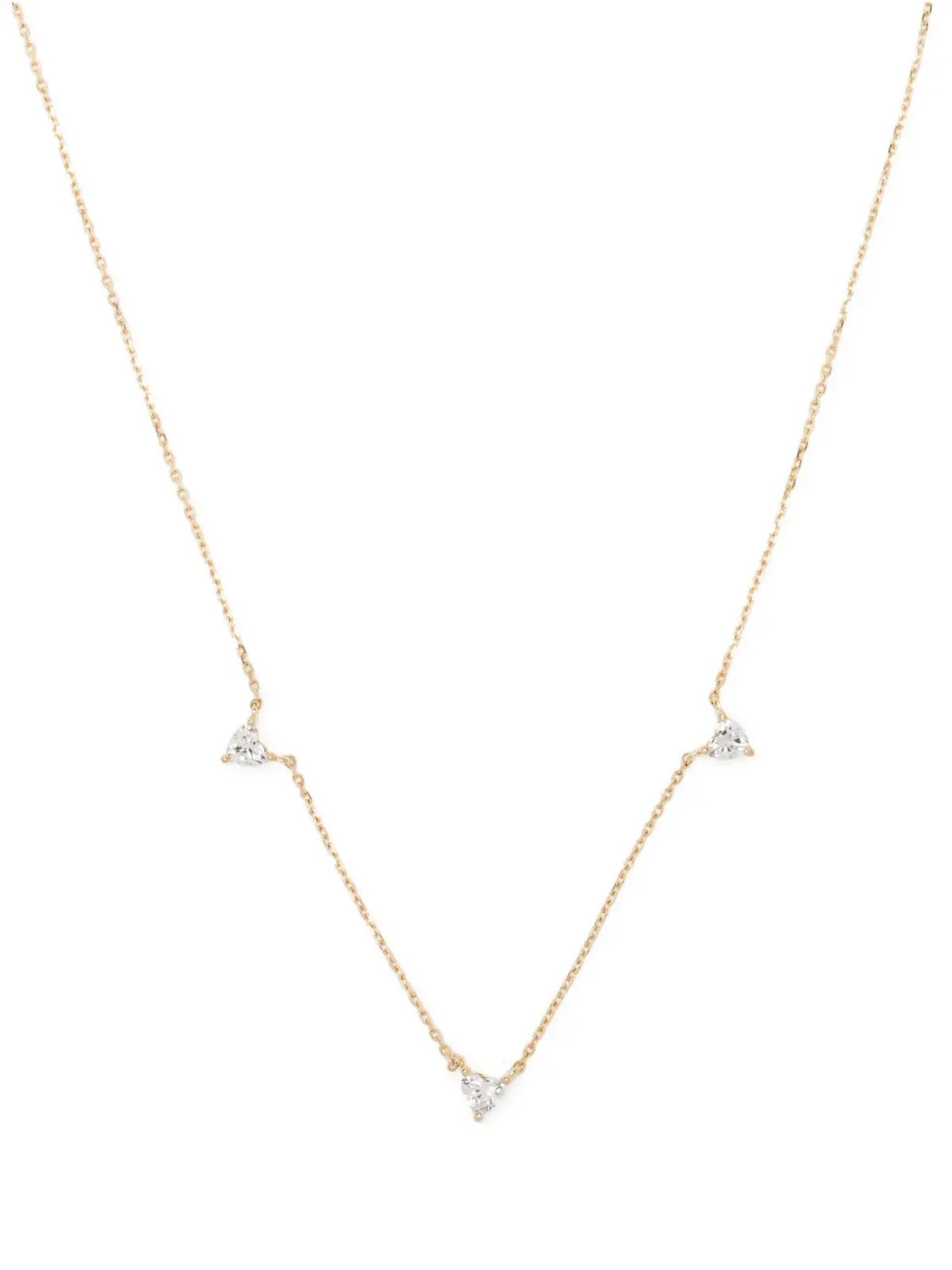 Adina Reyter ラブダイヤモンド ネックレス 14kt イエローゴールド - 画像1