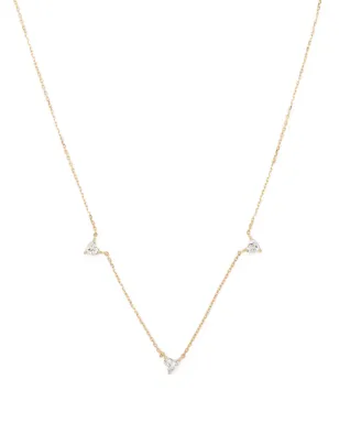 Adina Reyter ラブダイヤモンド ネックレス 14kt イエローゴールド - サムネイル1
