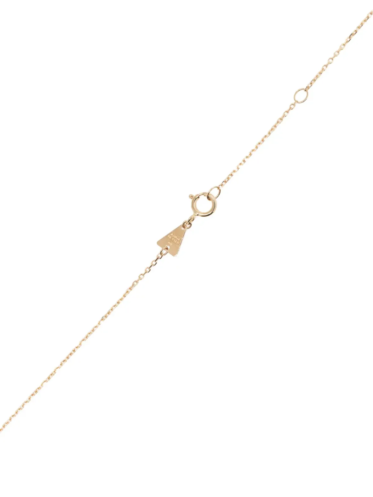 Adina Reyter ラブダイヤモンド ネックレス 14kt イエローゴールド - 画像4
