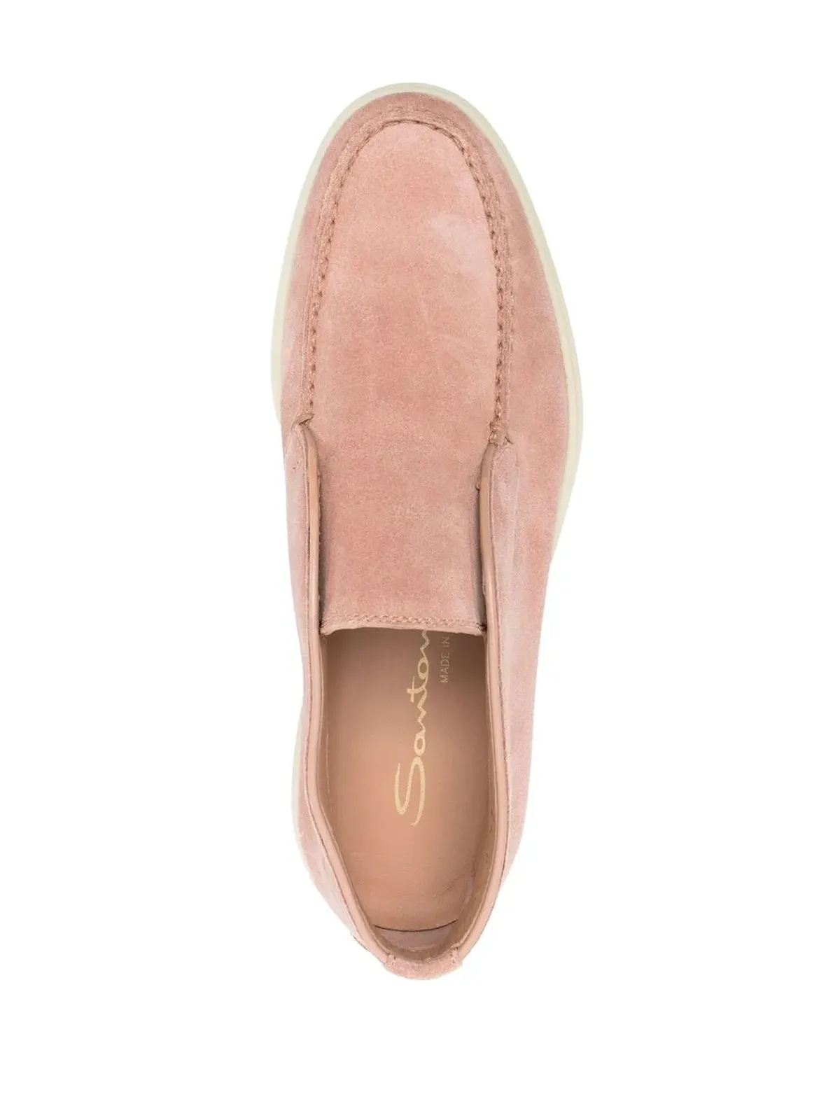 Santoni スリップオンローファー - 画像4