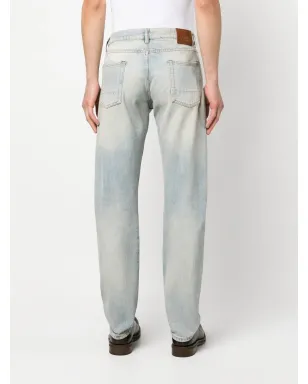 Alexander McQueen ロゴパッチ ウォッシュドコットン ジーンズ - サムネイル4