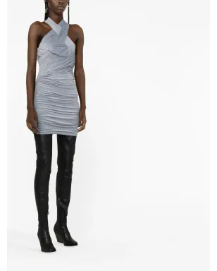 Alexander Wang ギャザー入りホルターネックミニドレス - サムネイル4