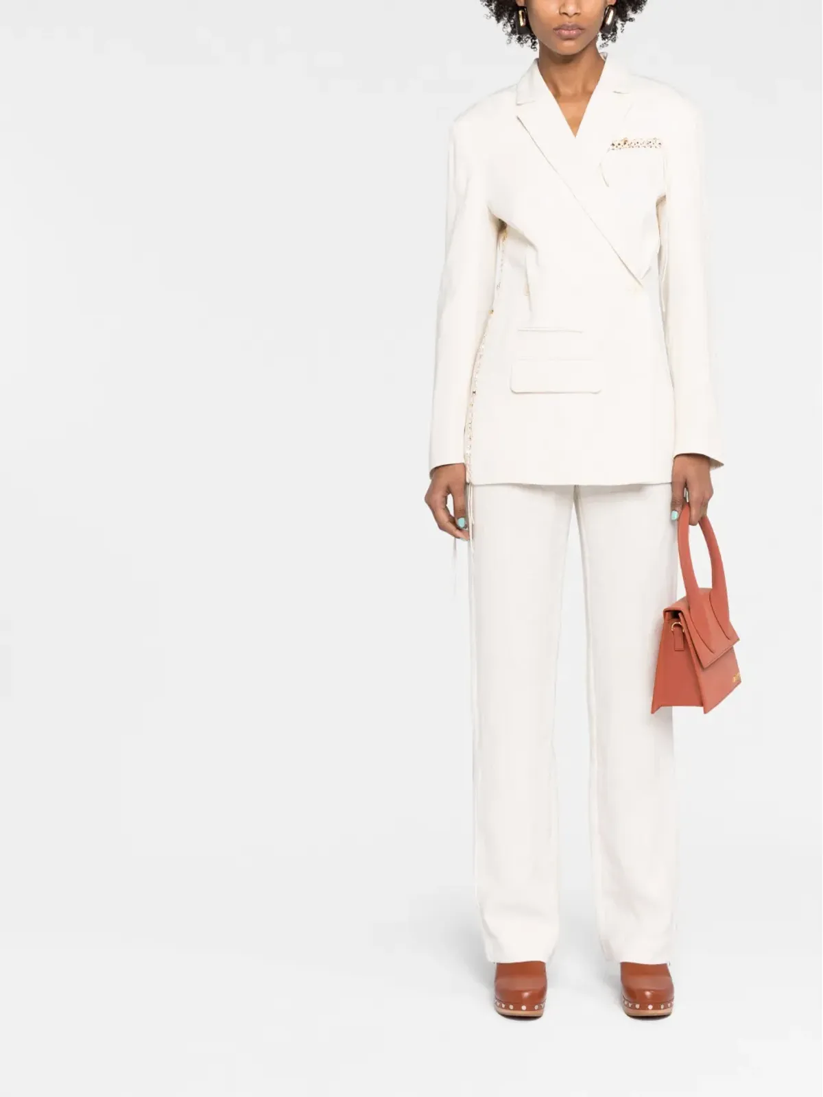 Jacquemus La Veste Tibau Brodée ブレザー - 画像2