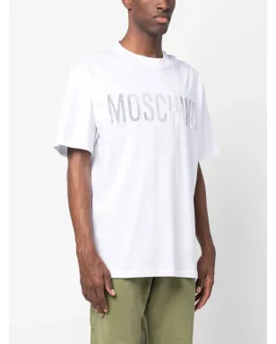Moschino コットン ロゴプリント Tシャツ - White - サムネイル3