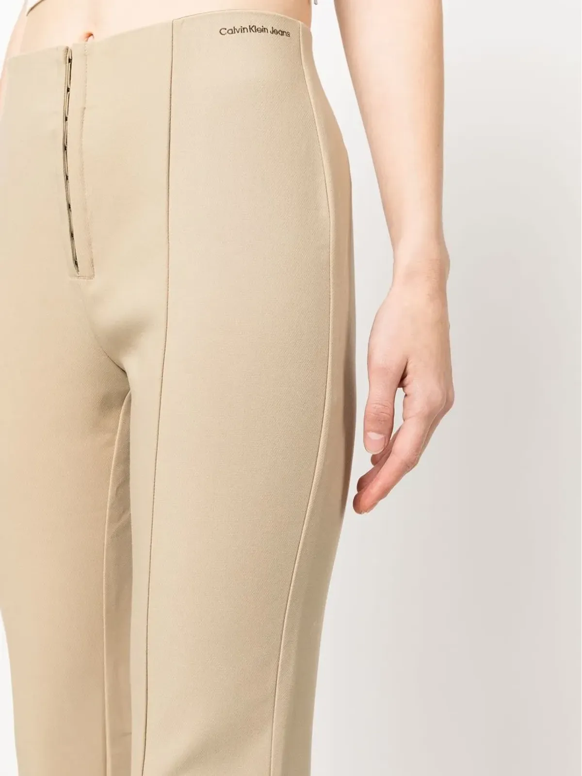 Calvin Klein Jeans スリムカット ハイウエストパンツ - 画像5