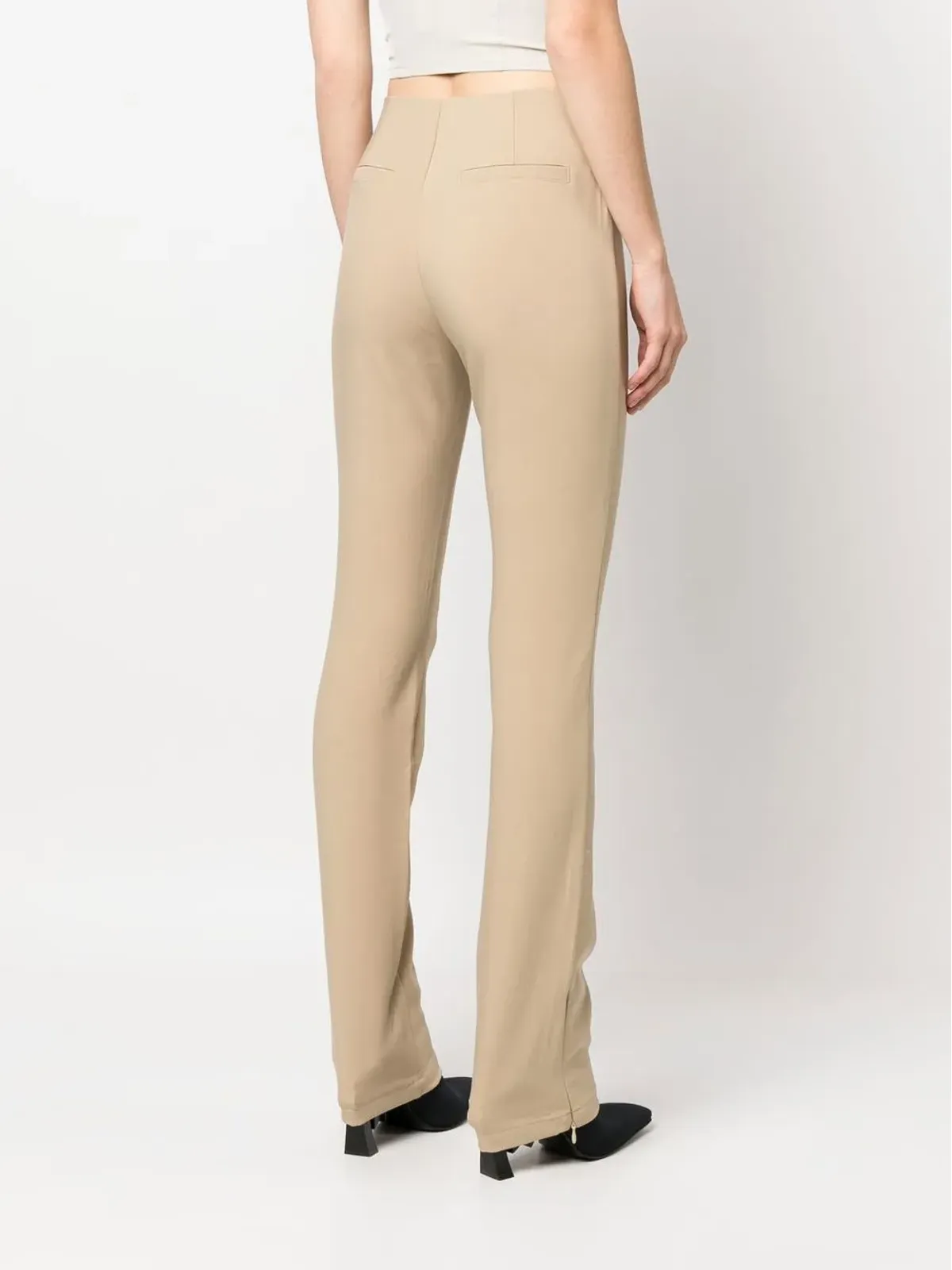 Calvin Klein Jeans スリムカット ハイウエストパンツ - 画像4