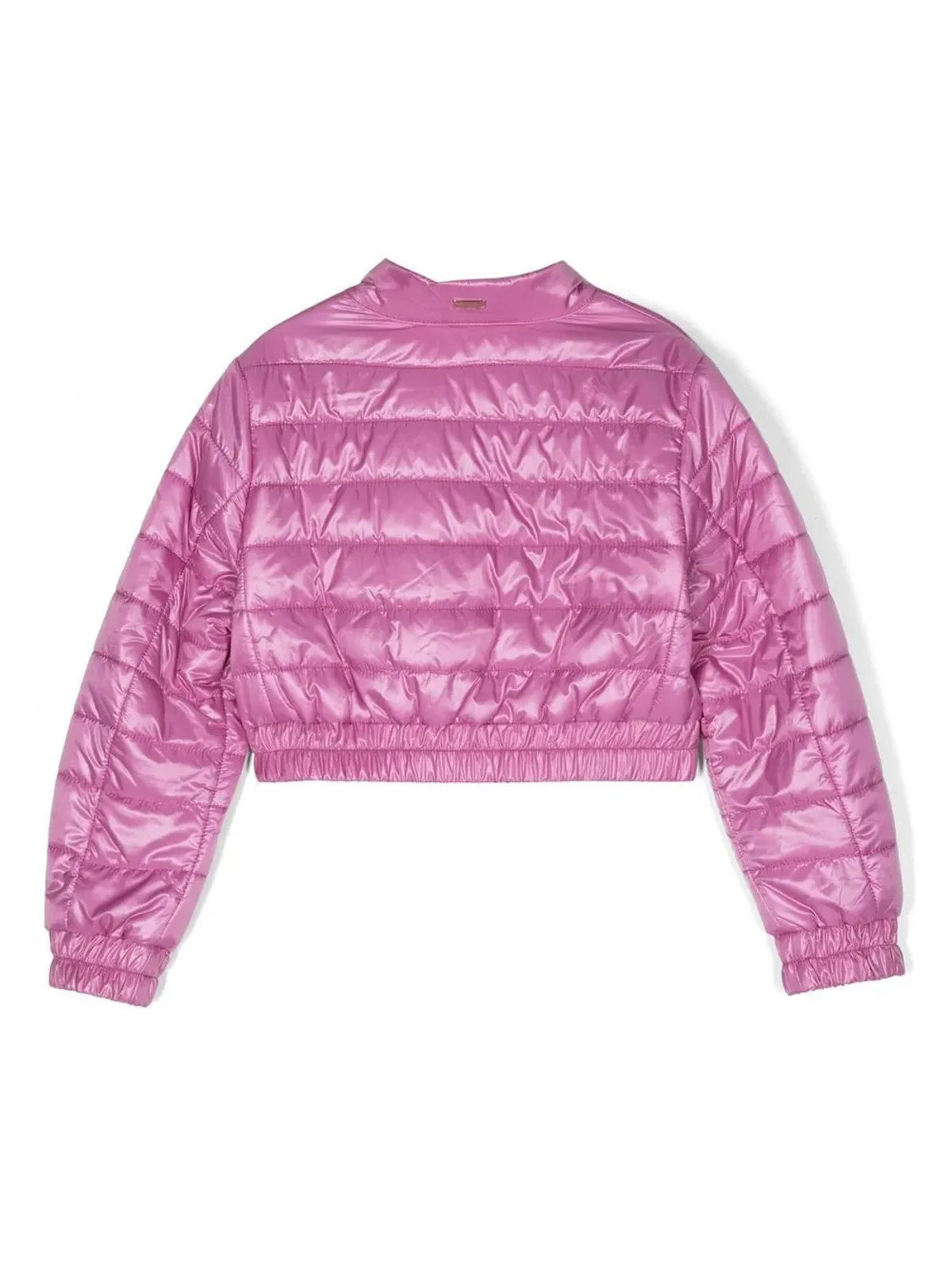 Herno Kids メタリック クロップド パディッド ジャケット - 画像2