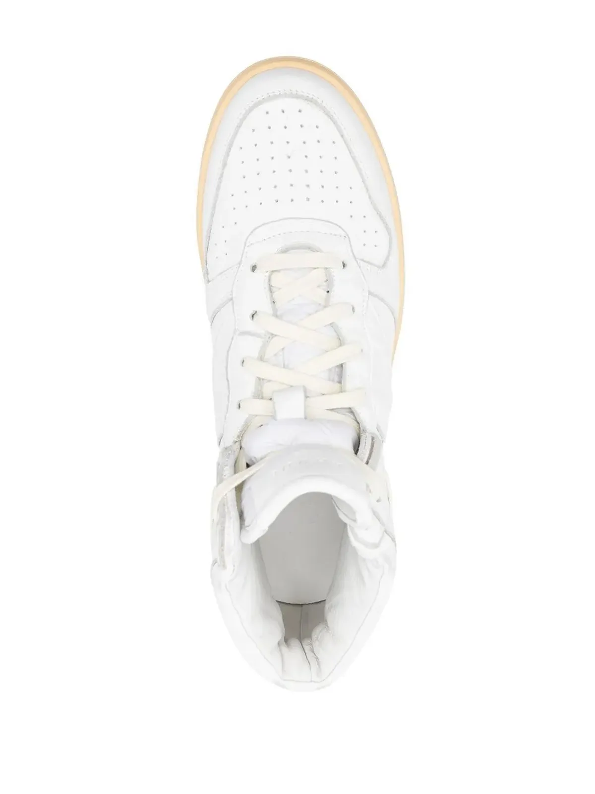 RHUDE ロゴパッチ付きハイカットスニーカー - 画像4