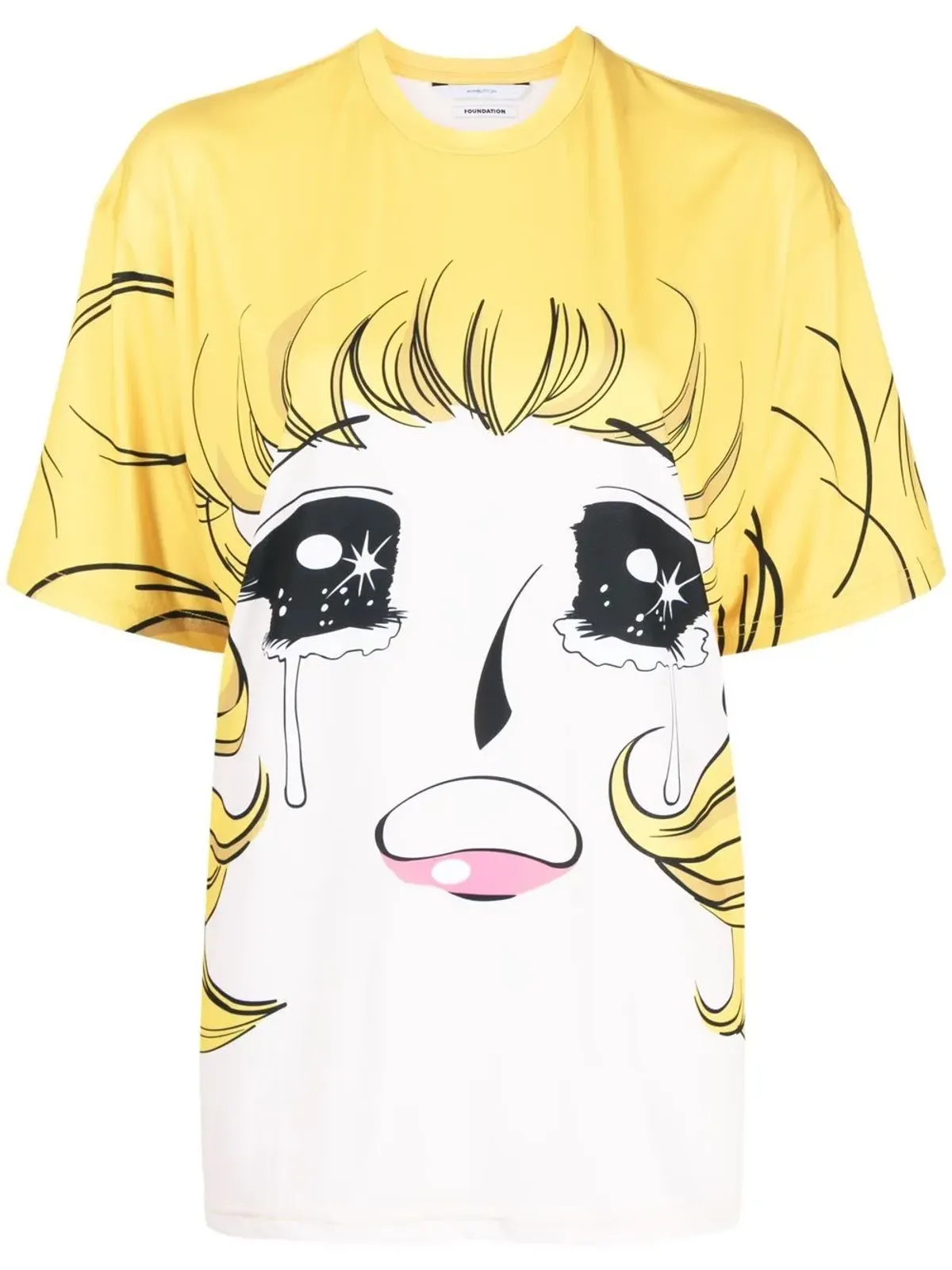pushBUTTON グラフィックプリント Tシャツドレス - 画像1