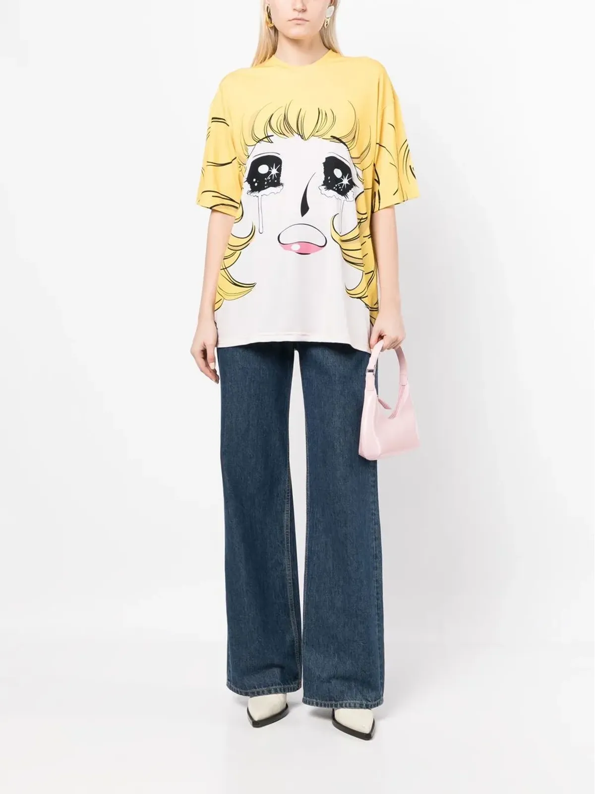 pushBUTTON グラフィックプリント Tシャツドレス - 画像2