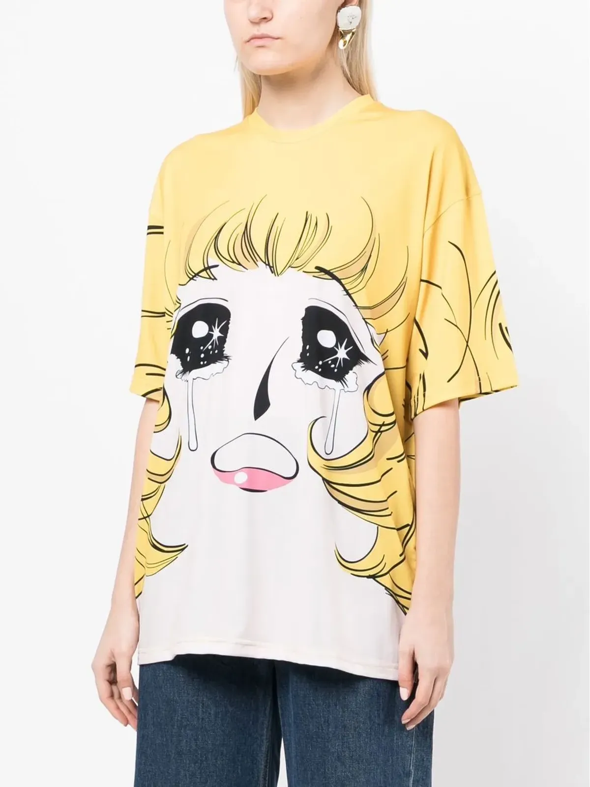 pushBUTTON グラフィックプリント Tシャツドレス - 画像3