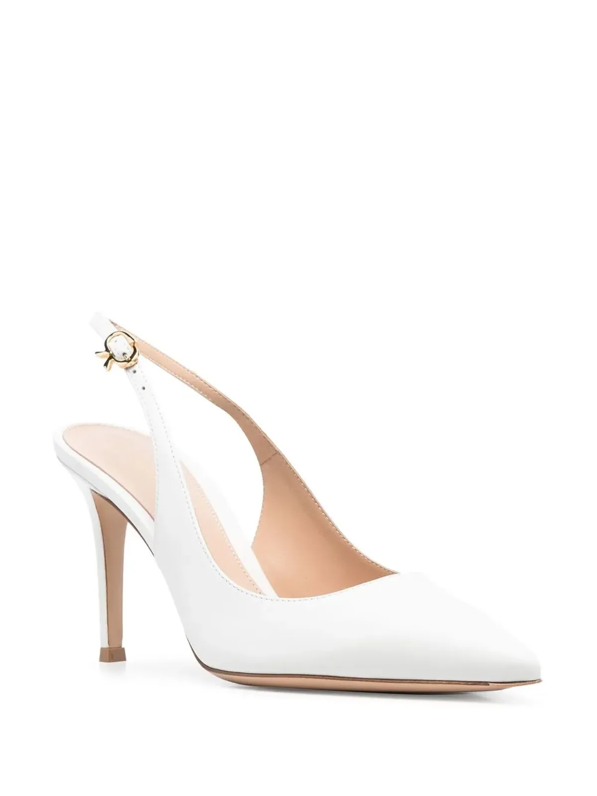 Gianvito Rossi リボン付きスリングバックパンプス - 画像2
