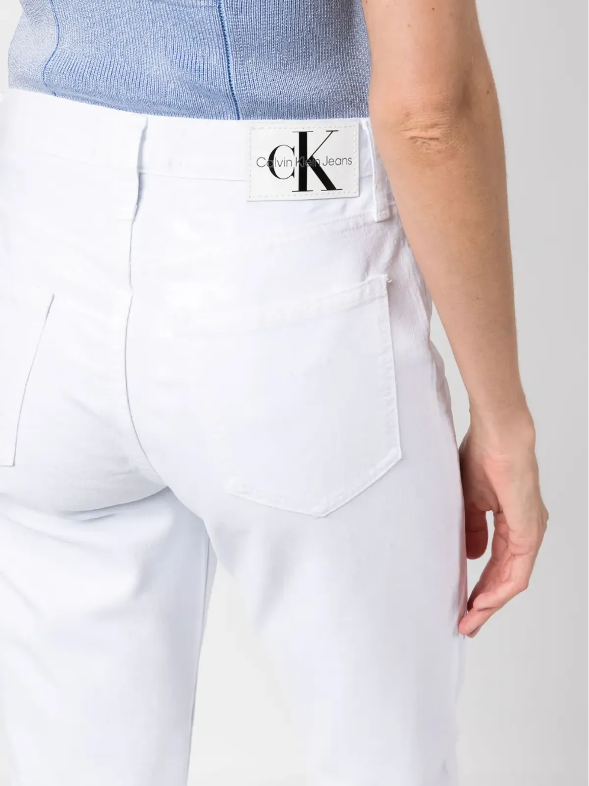Calvin Klein Jeans ミッドライズ テーパードジーンズ - 画像5