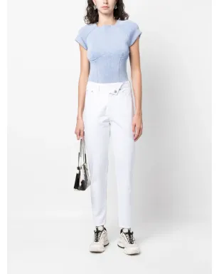 Calvin Klein Jeans ミッドライズ テーパードジーンズ - サムネイル2