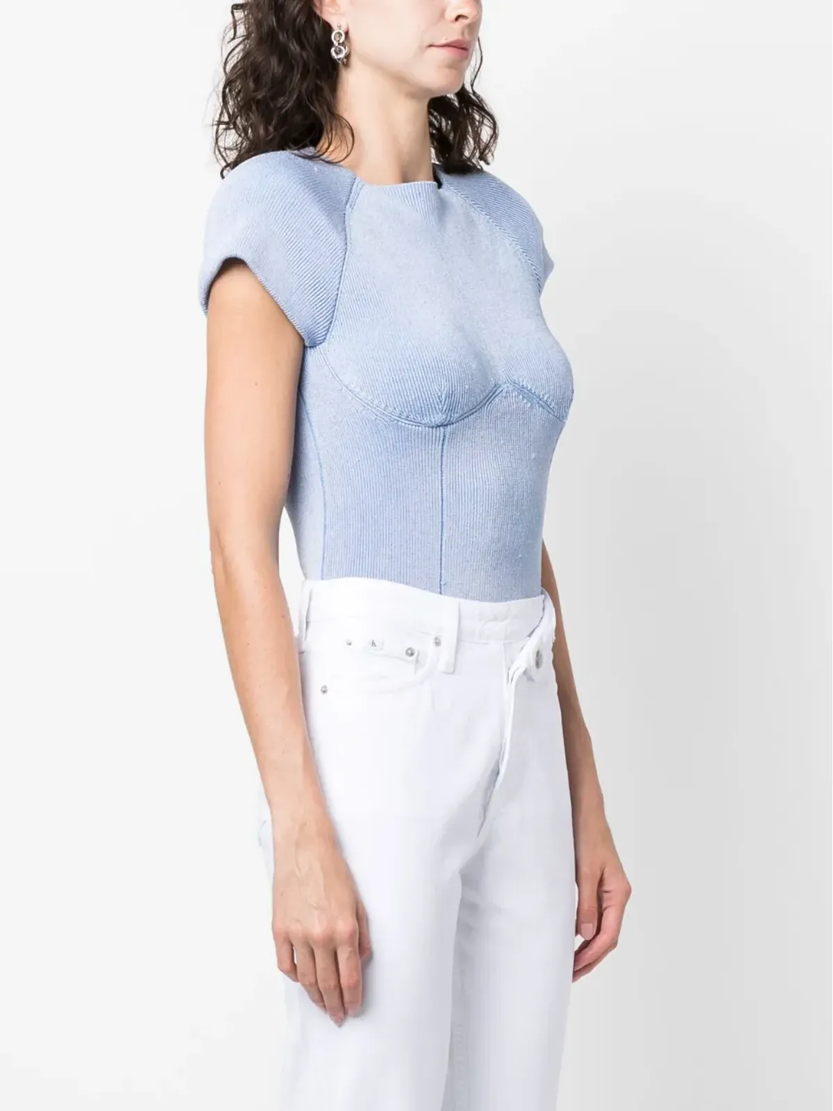 Calvin Klein Jeans ミッドライズ テーパードジーンズ - 画像3