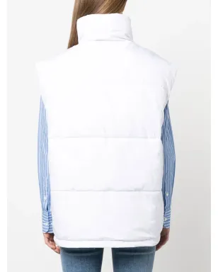 Calvin Klein Jeans ロゴプリント入りパデッドジレ - サムネイル4