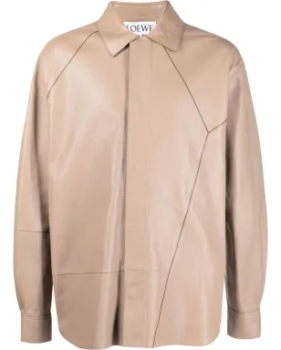 LOEWE 幾何学的パネルド クラシックシャツ - サムネイル1