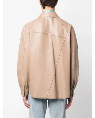 LOEWE 幾何学的パネルド クラシックシャツ - サムネイル4