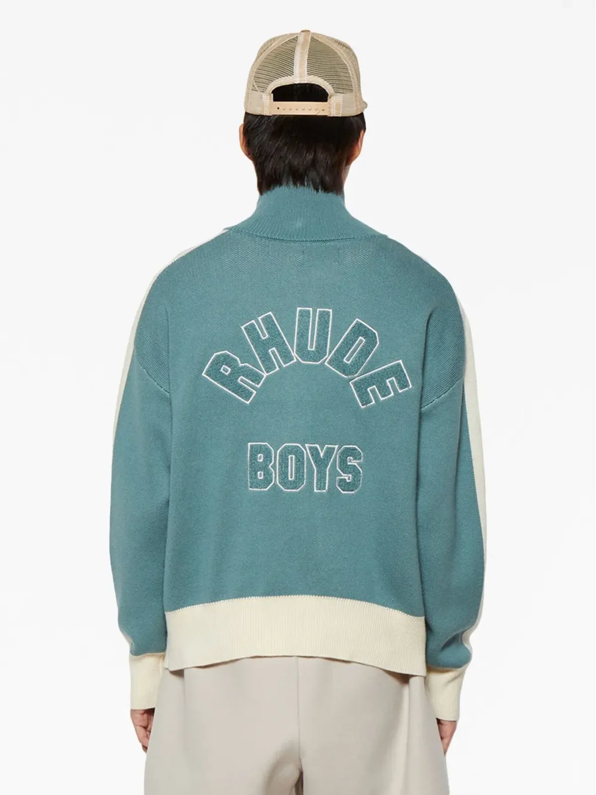 RHUDE RBニット トラックジャケット - 画像5