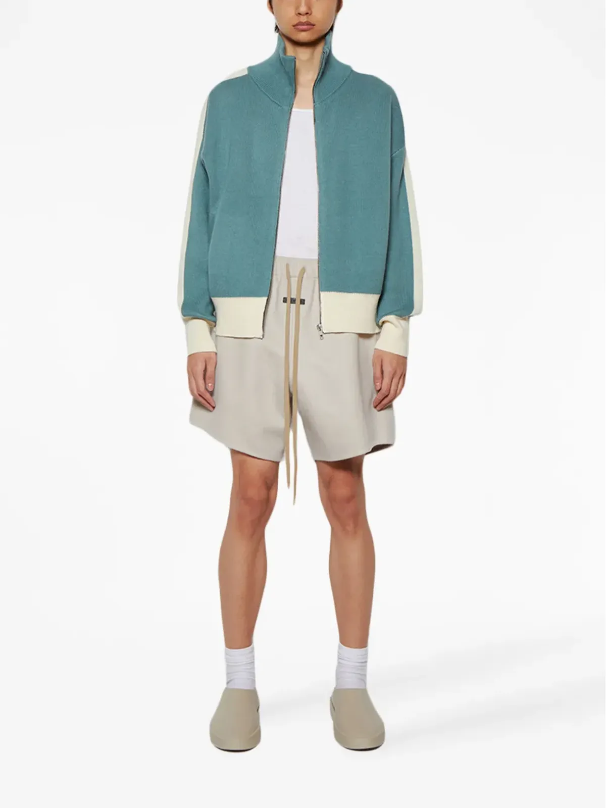 RHUDE RBニット トラックジャケット - 画像2