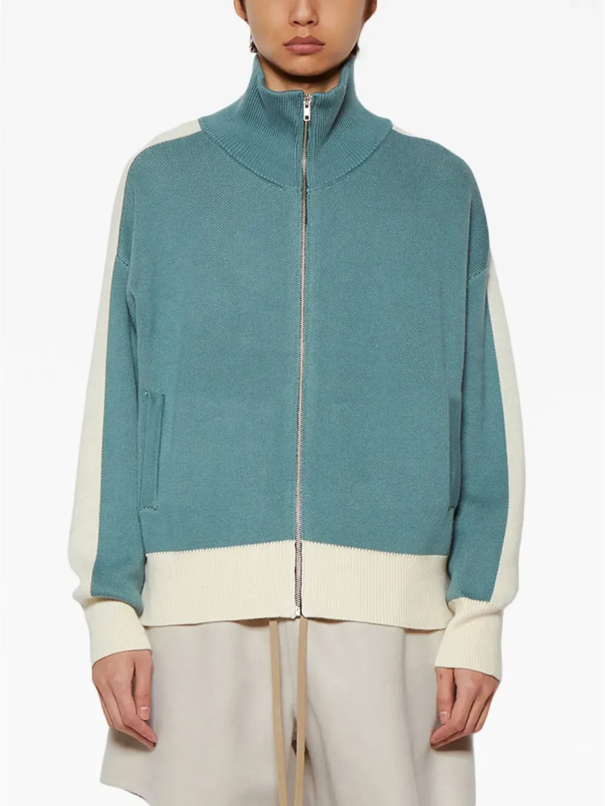 RHUDE RBニット トラックジャケット - 画像3