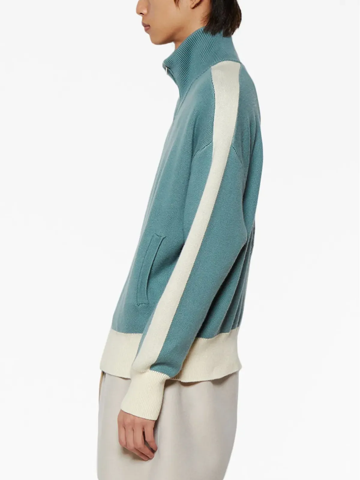 RHUDE RBニット トラックジャケット - 画像4
