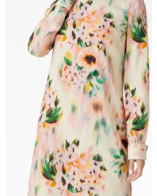 St. John floral-print mini dress - White - サムネイル5