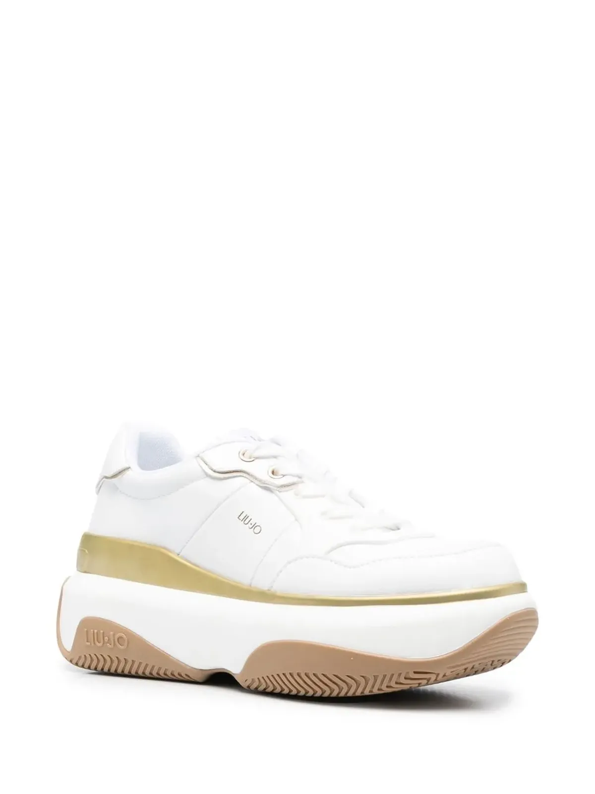 LIU JO プラットフォーム レースアップスニーカー - White - 画像2