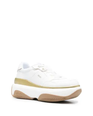 LIU JO プラットフォーム レースアップスニーカー - White - サムネイル2