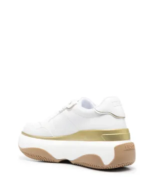 LIU JO プラットフォーム レースアップスニーカー - White - サムネイル3