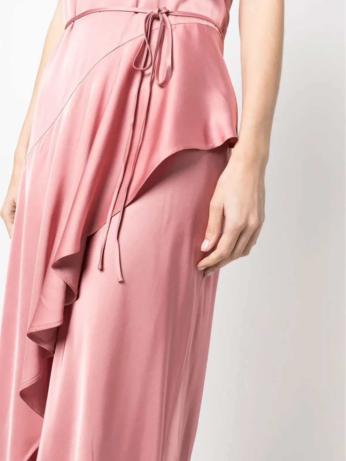 TWINSET サテン仕上げ ロングドレス - 画像5