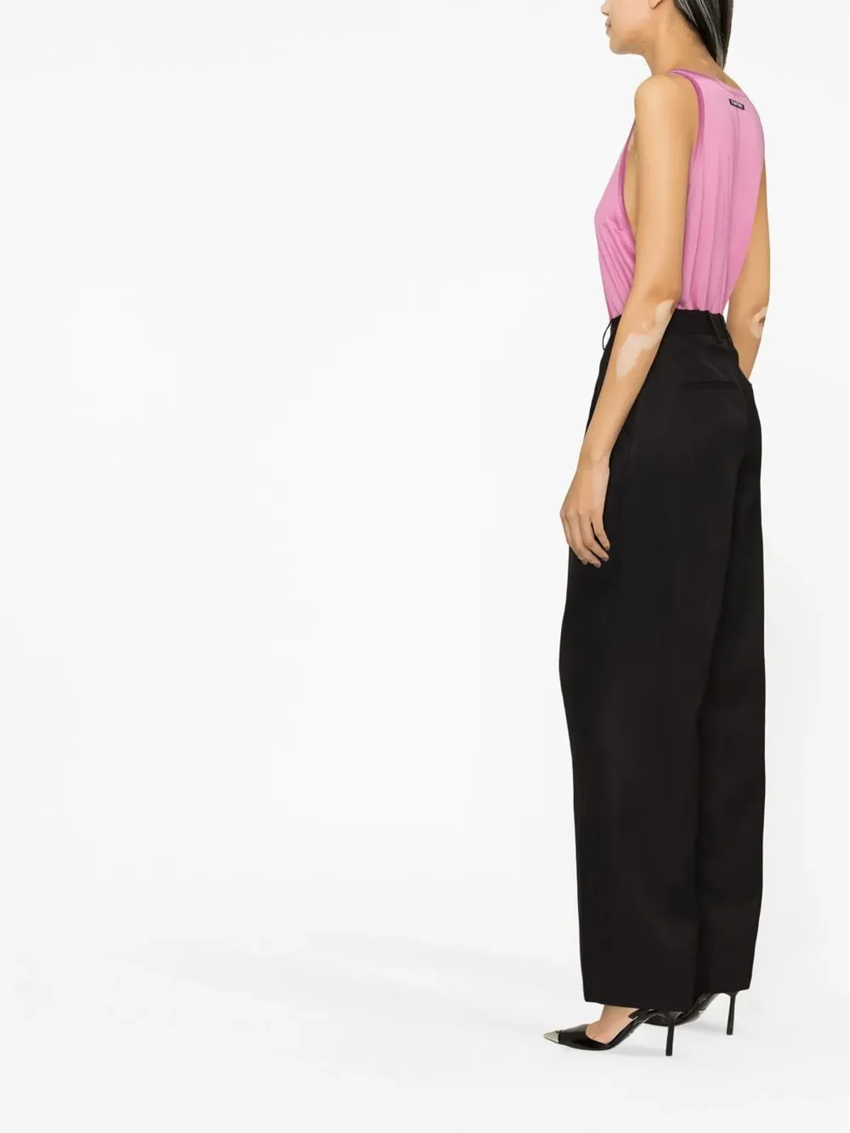 TOM FORD シルクタンクトップ ピンク - 画像4