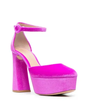 Gianvito Rossi ピンクのカーフレザー パンプス - サムネイル2