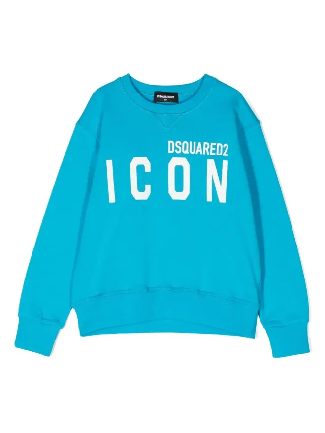 DSQUARED2 KIDS DSQUARED2 KIDS アイコン ロゴプリント スウェットシャツの商品画像