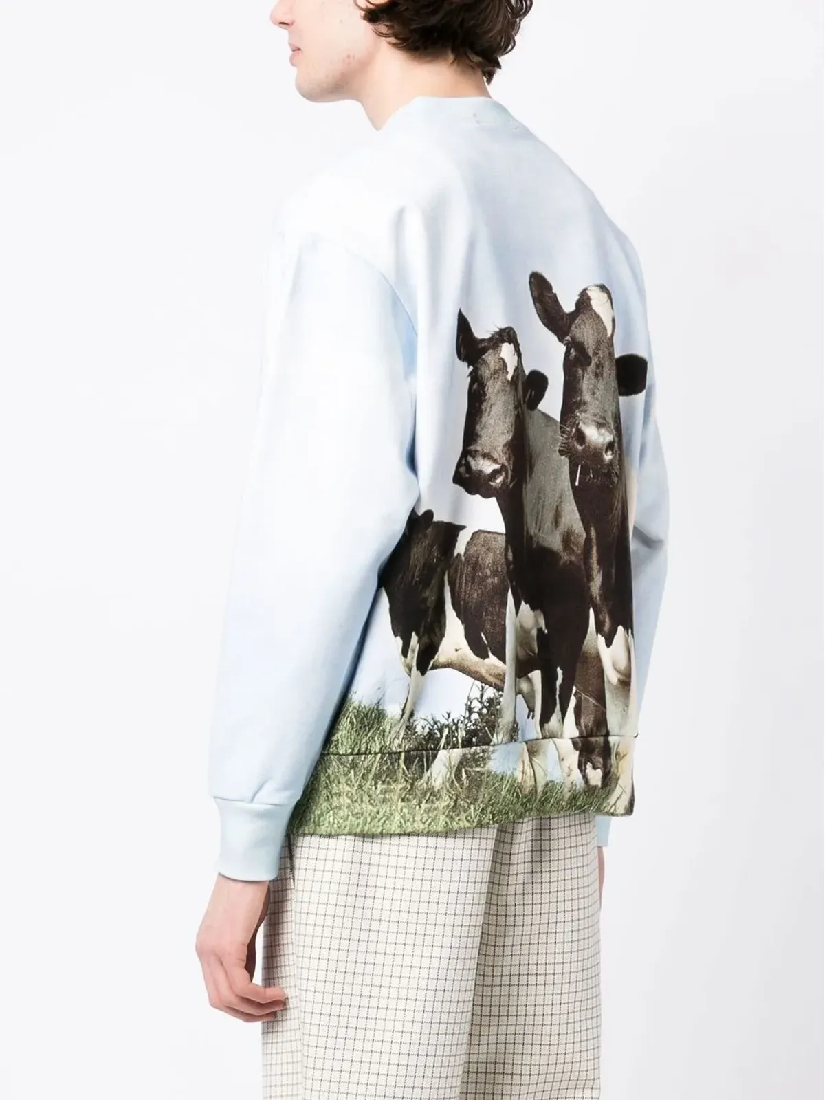 Undercover フォトプリント コットン スウェットシャツ - 画像4