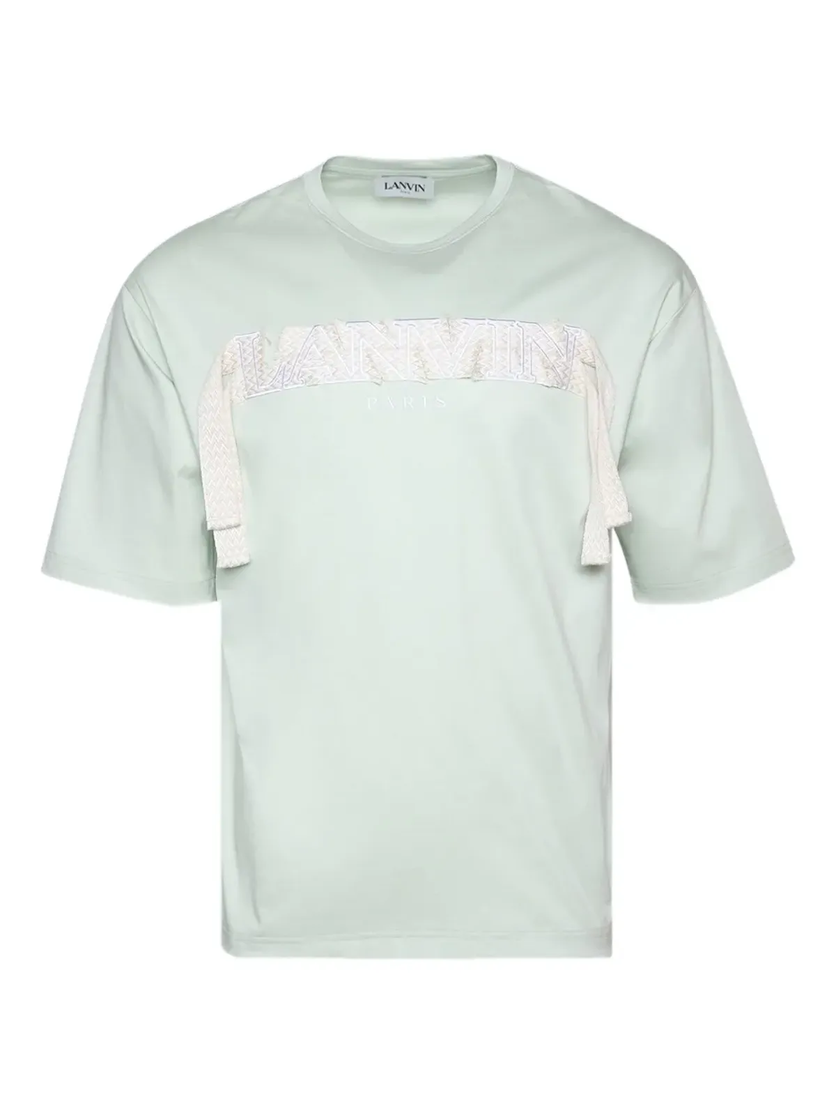 Lanvin カーブド刺繍 Tシャツ - 画像1