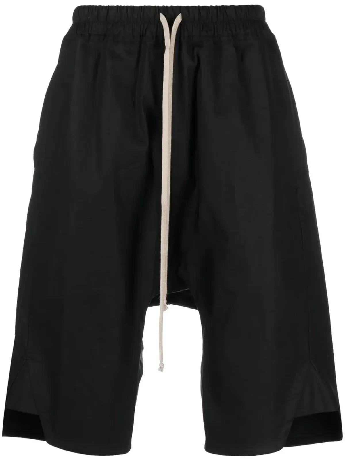 Rick Owens ドローストリングウエストショーツ - ブラック - 画像1