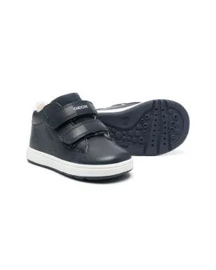 Geox Kids タッチストラップ レザー スニーカー - サムネイル2